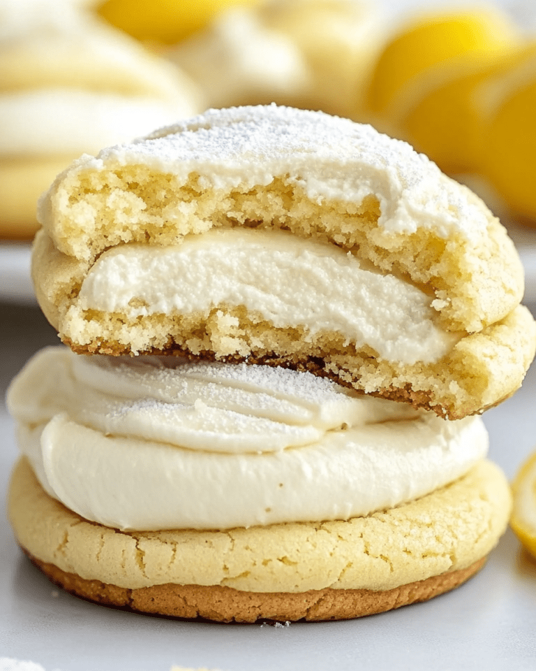 Biscuits au Cheesecake au Citron