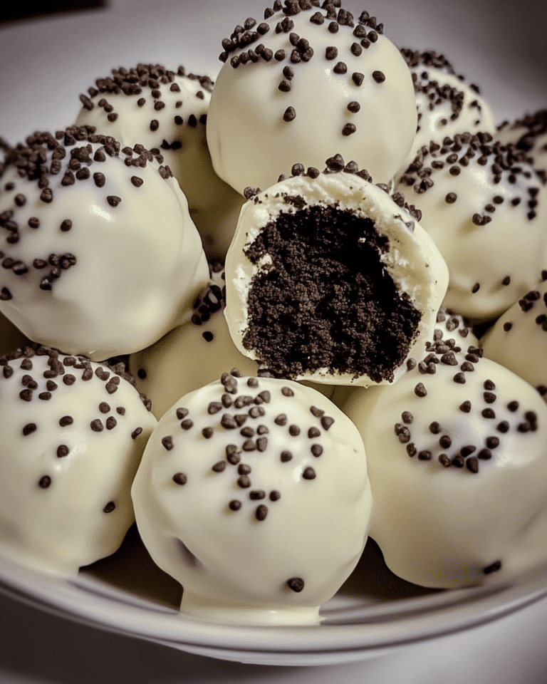 Boules de Gâteau Oreo