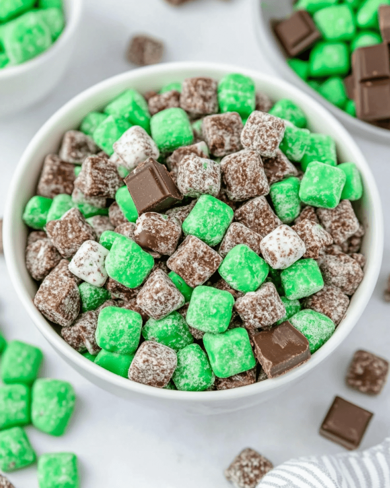 Boules de chocolat menthe