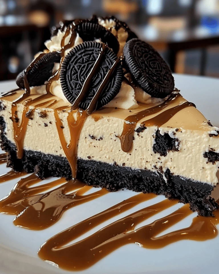 Cheesecake Oreo et Caramel