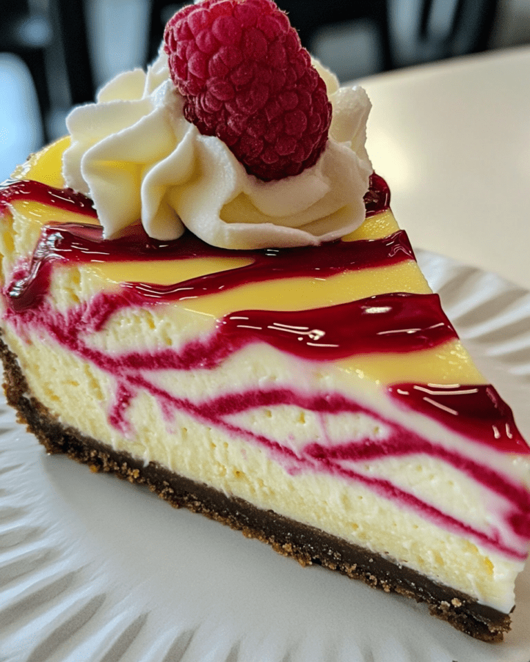 Cheesecake au Citron, Framboise et Chocolat Blanc