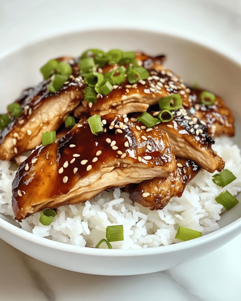 Cuisses de Poulet à l’Ail et à la Sauce Soja