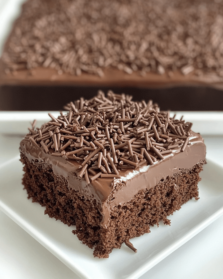 Gâteau au chocolat à l’ancienne