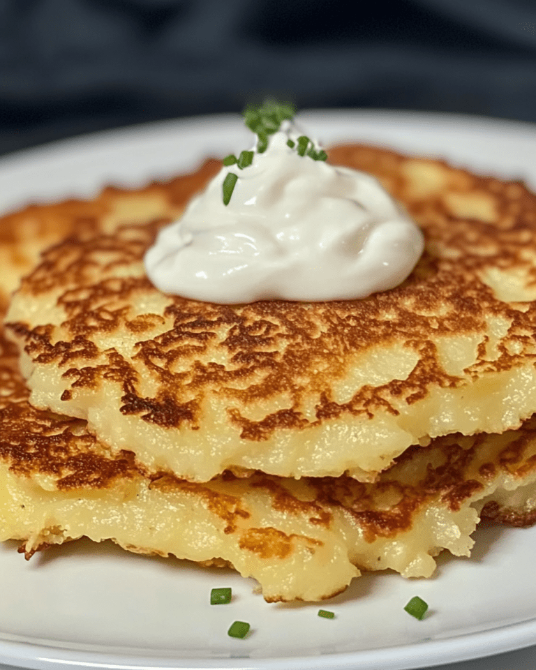 Galettes de pommes de terre allemandes