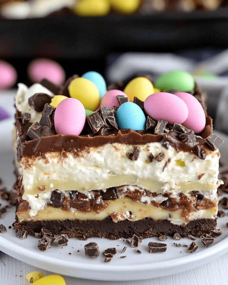 Lasagne au Chocolat de Pâques