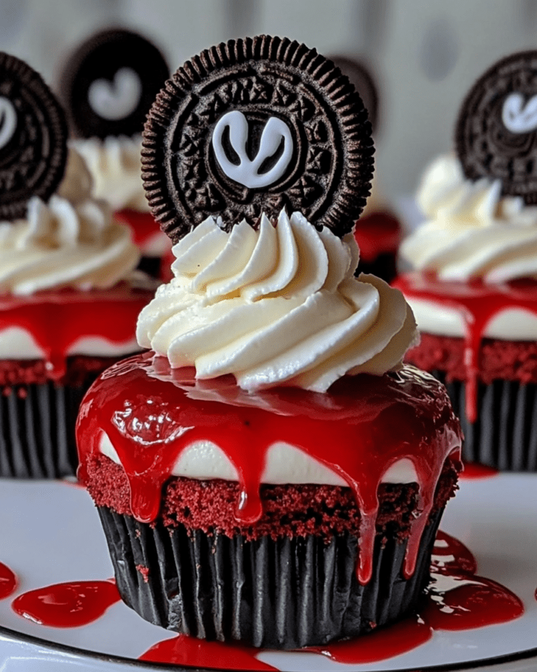 Mini Cheesecakes Red Velvet aux Oreo