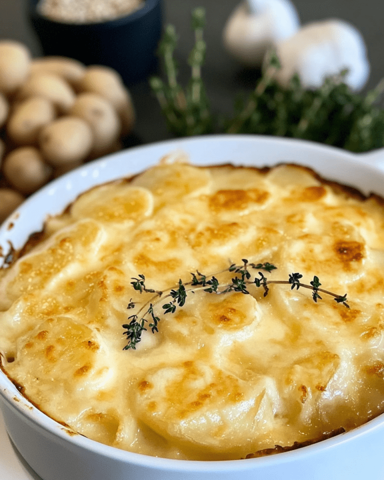 Pommes de Terre Gratinées