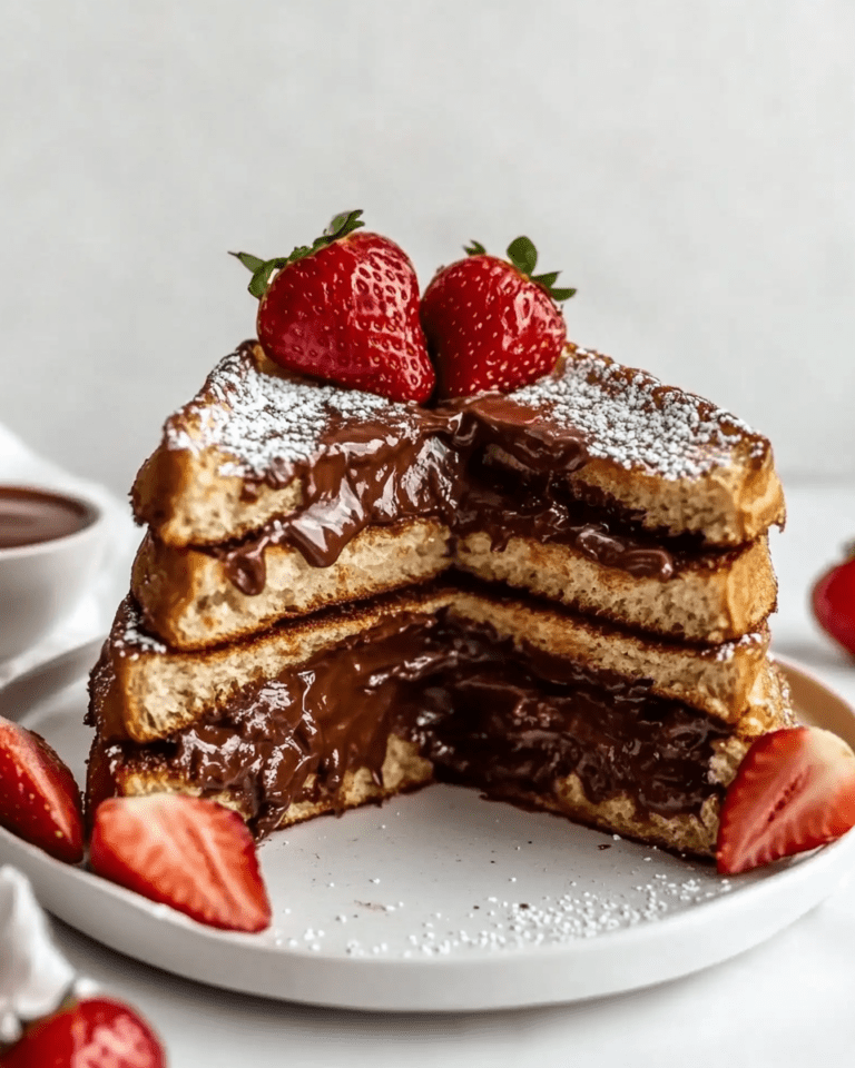 Toast Français au Nutella