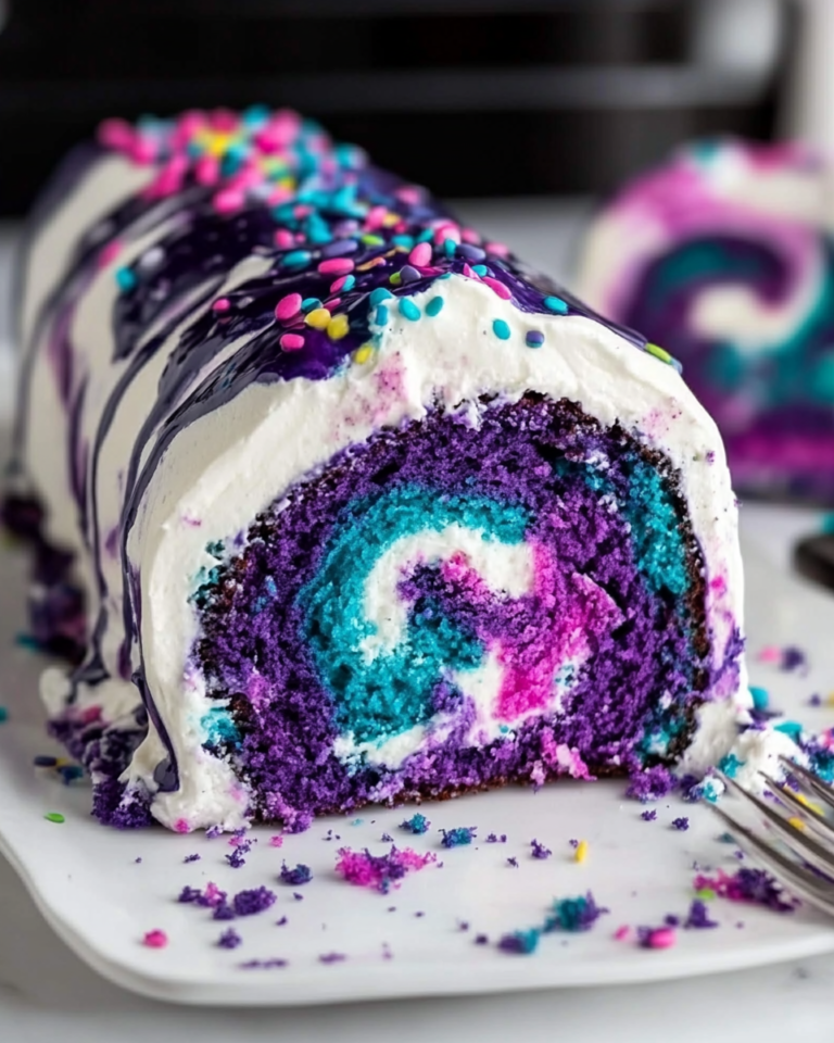 Gâteau Roulé Galaxie
