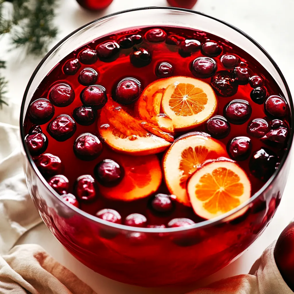 4 Ingredient Christmas Punch