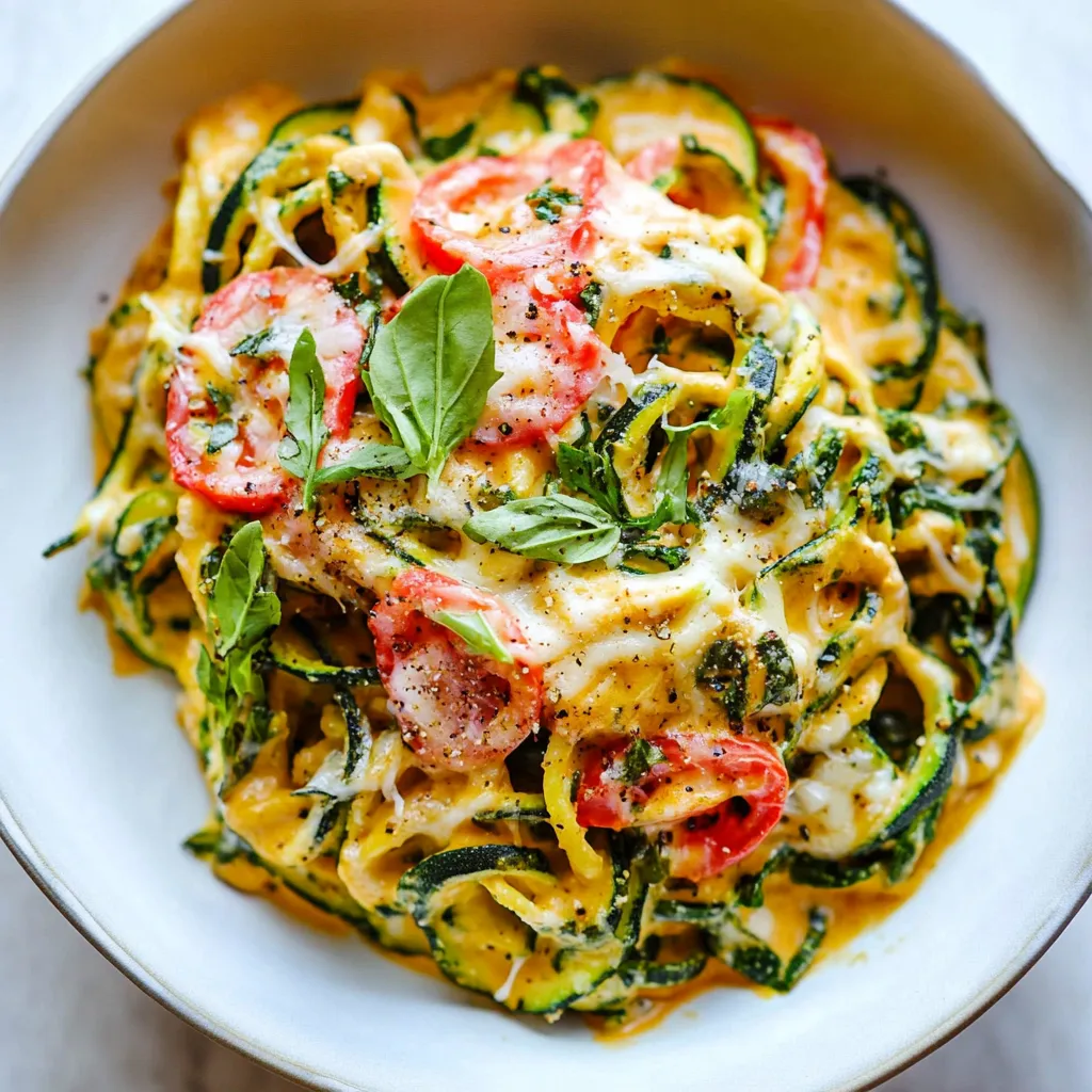 Cheesy Zucchetti Bowl