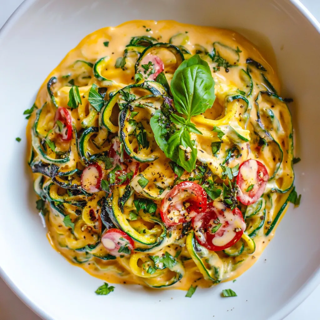 Cheesy Zucchetti Bowl