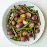 Air Fryer Green Beans and Potatoes