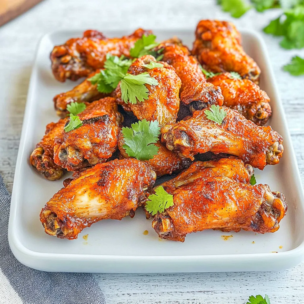 Air Fryer Sweet and Spicy Chicken Wings
