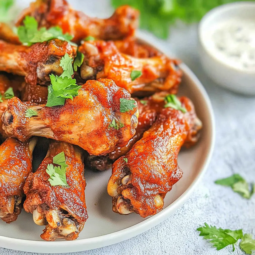 Air Fryer Sweet and Spicy Chicken Wings