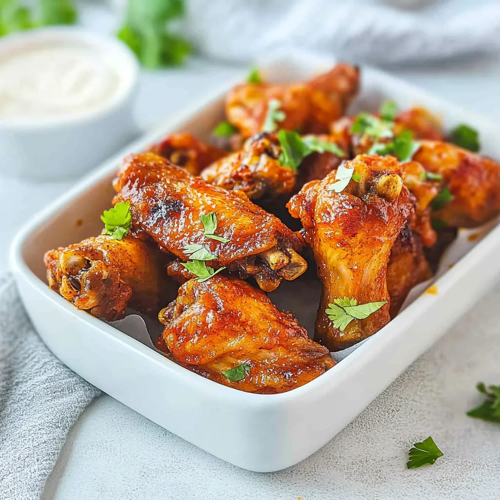 Air Fryer Sweet and Spicy Chicken Wings