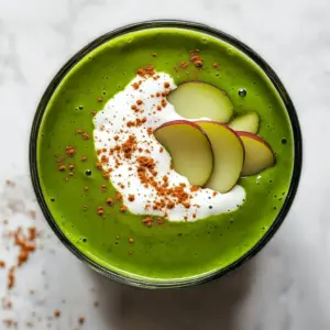 Apple Pie Green Smoothie