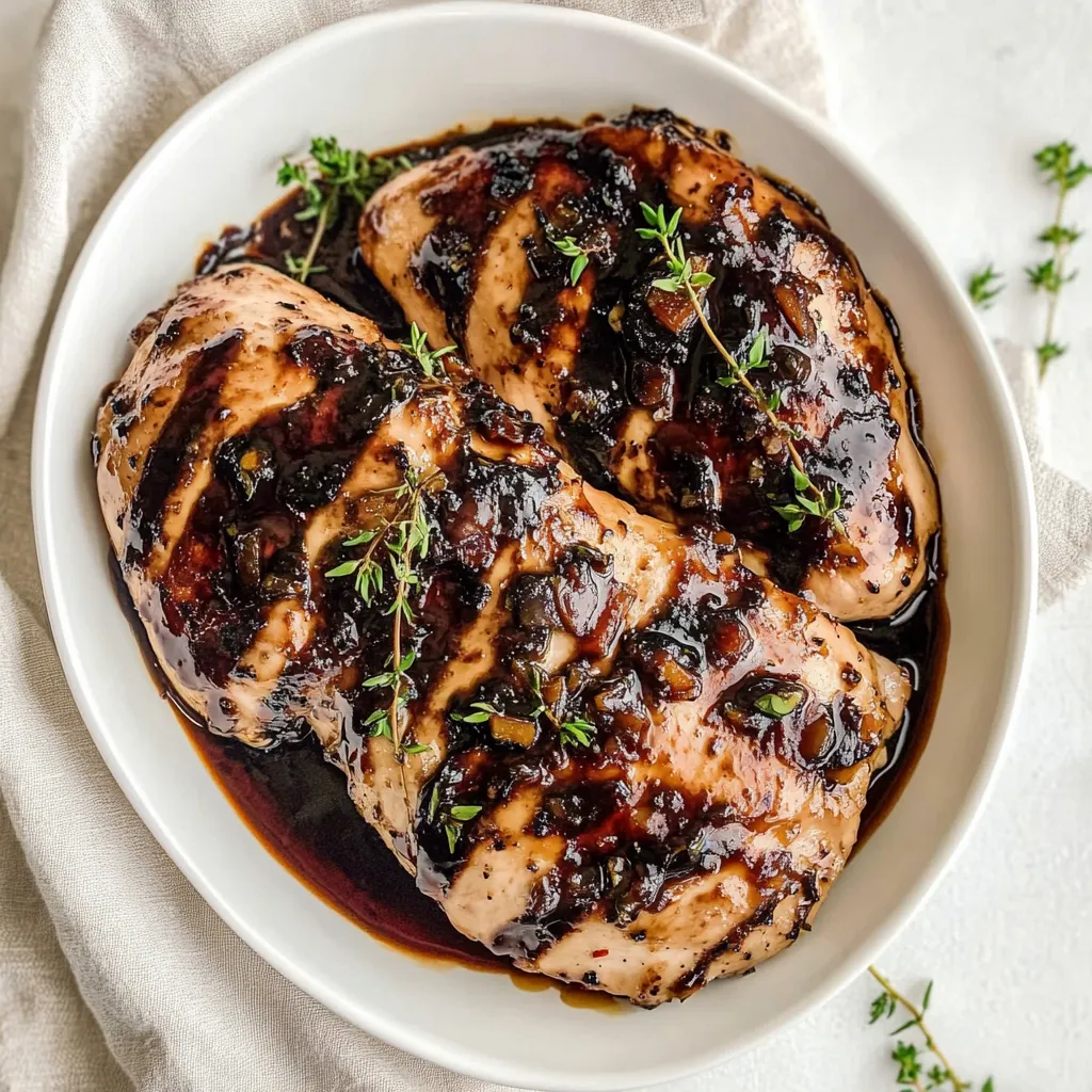Apricot Balsamic Chicken