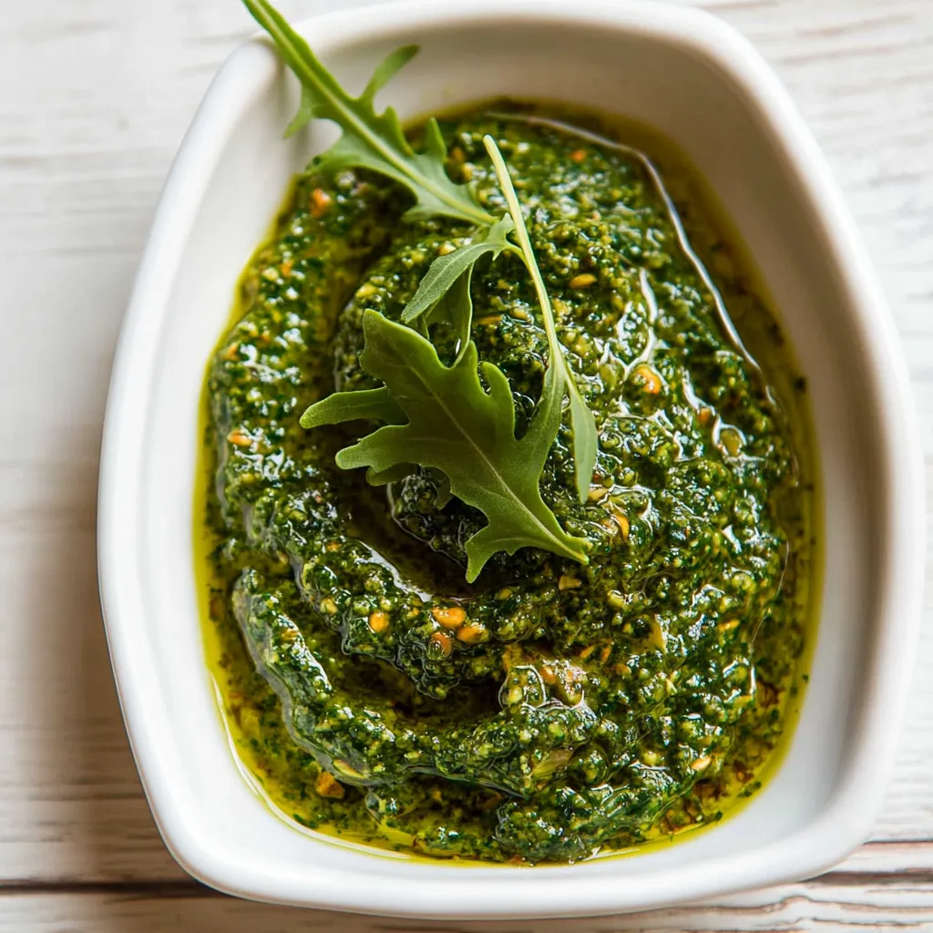 Arugula Pistachio Pesto