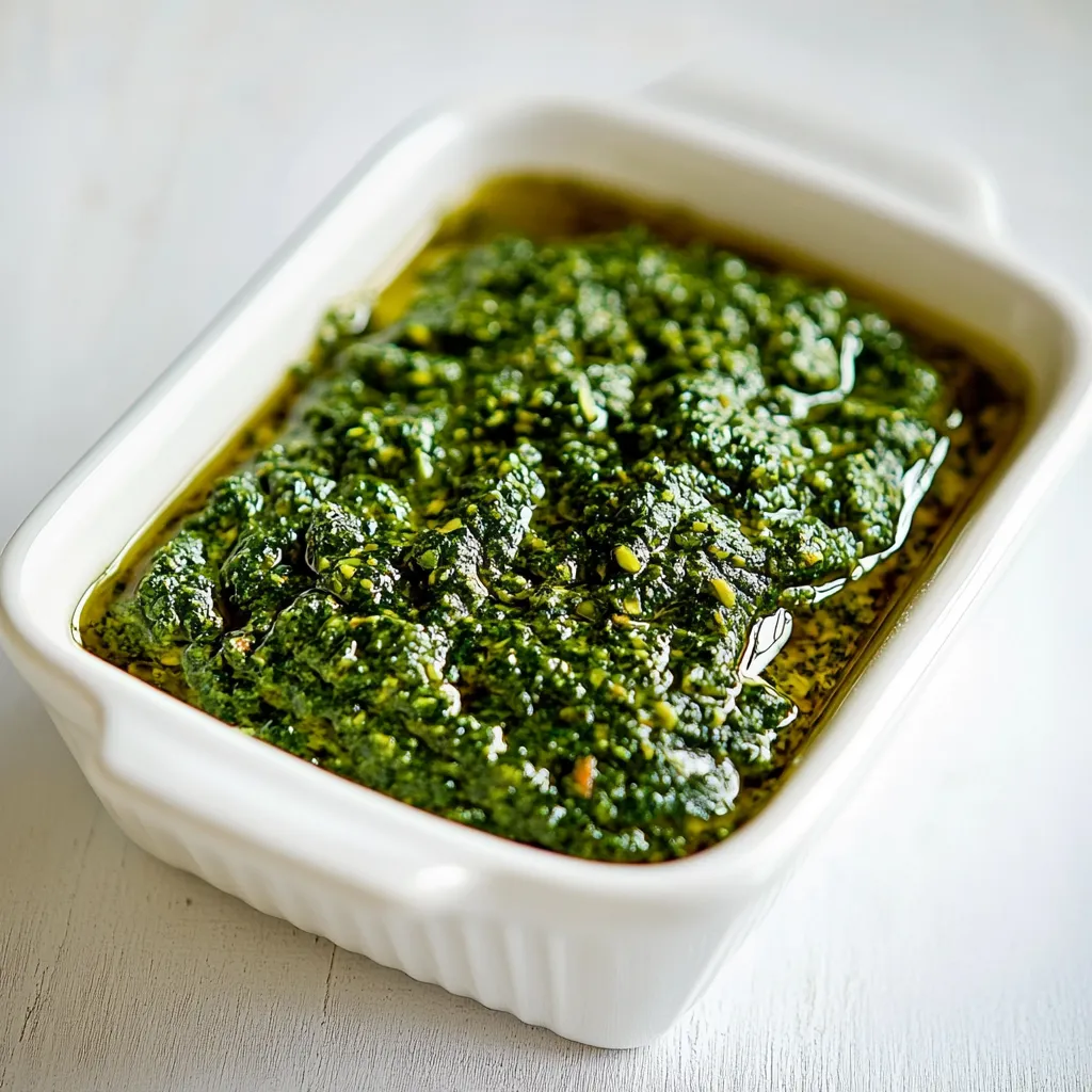Arugula Pistachio Pesto