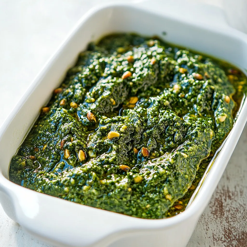 Arugula Pistachio Pesto