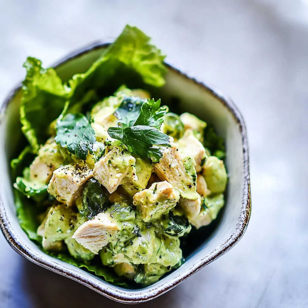 Avocado Chicken Salad
