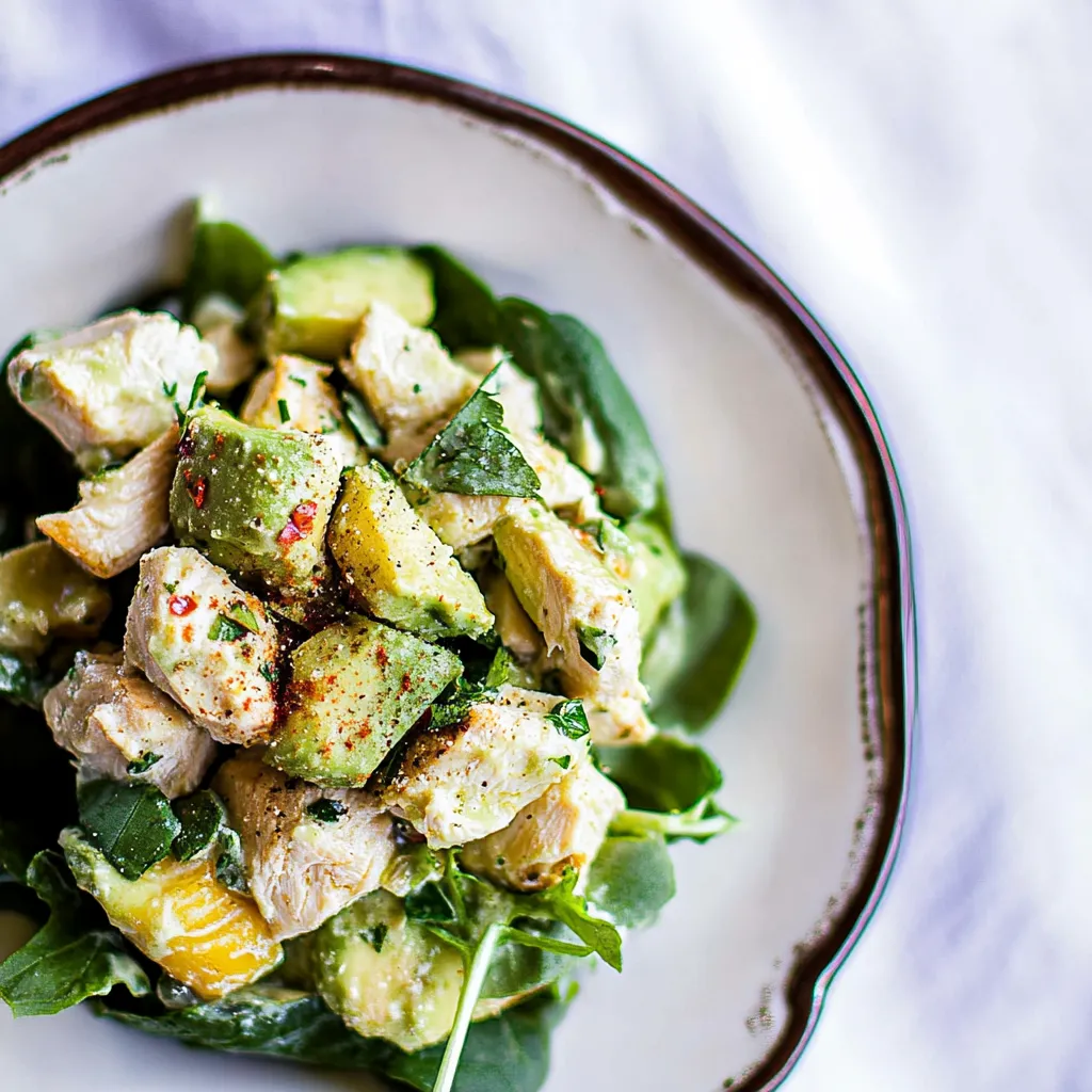 Avocado Chicken Salad