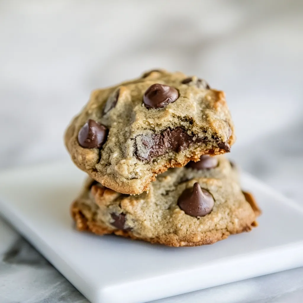 Avocado Cookies with Chocolate Chips
