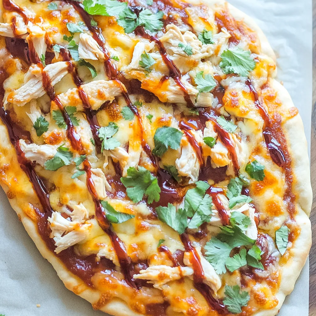 BBQ Chicken Flatbread Pizza