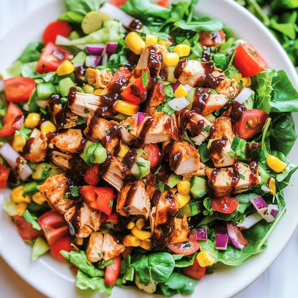 BBQ Chicken Salad
