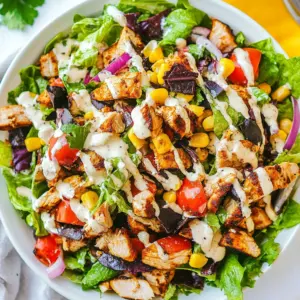 BBQ Chicken Salad