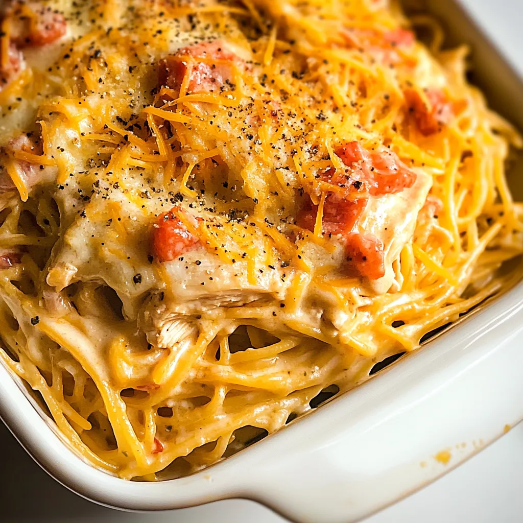 Baked Chicken Spaghetti