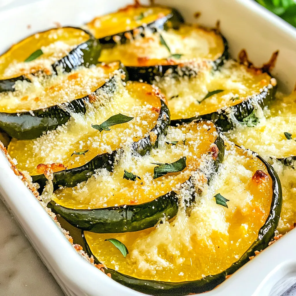Baked Parmesan Squash