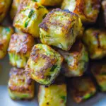 Baked Zucchini Potato Tots