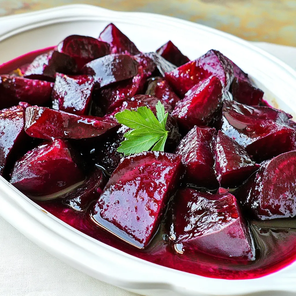 Balsamic Glazed Roasted Beets