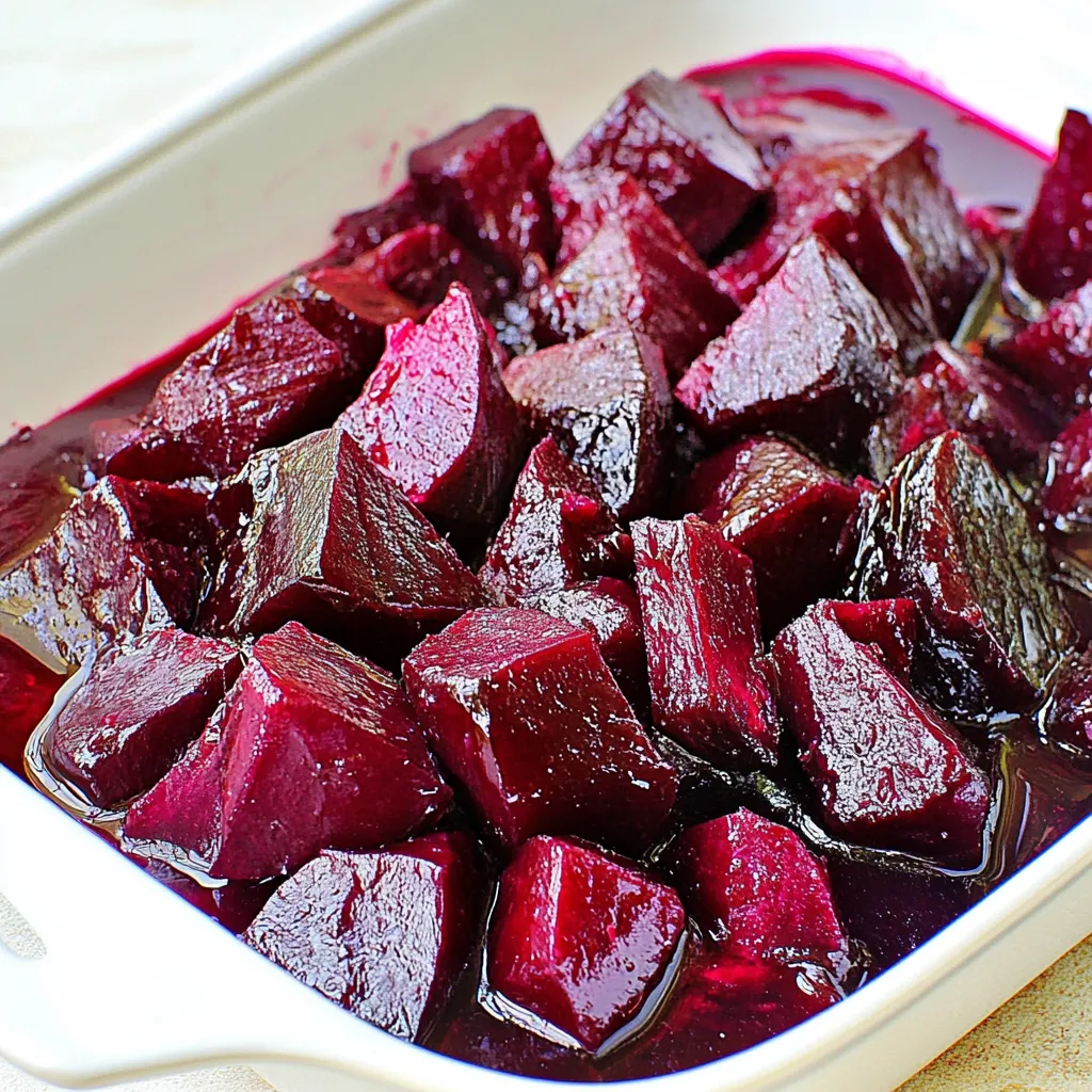 Balsamic Glazed Roasted Beets