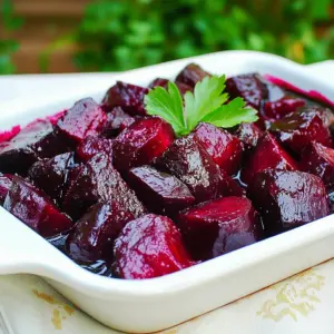 Balsamic Glazed Roasted Beets