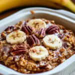 Banana Pecan Baked Oatmeal