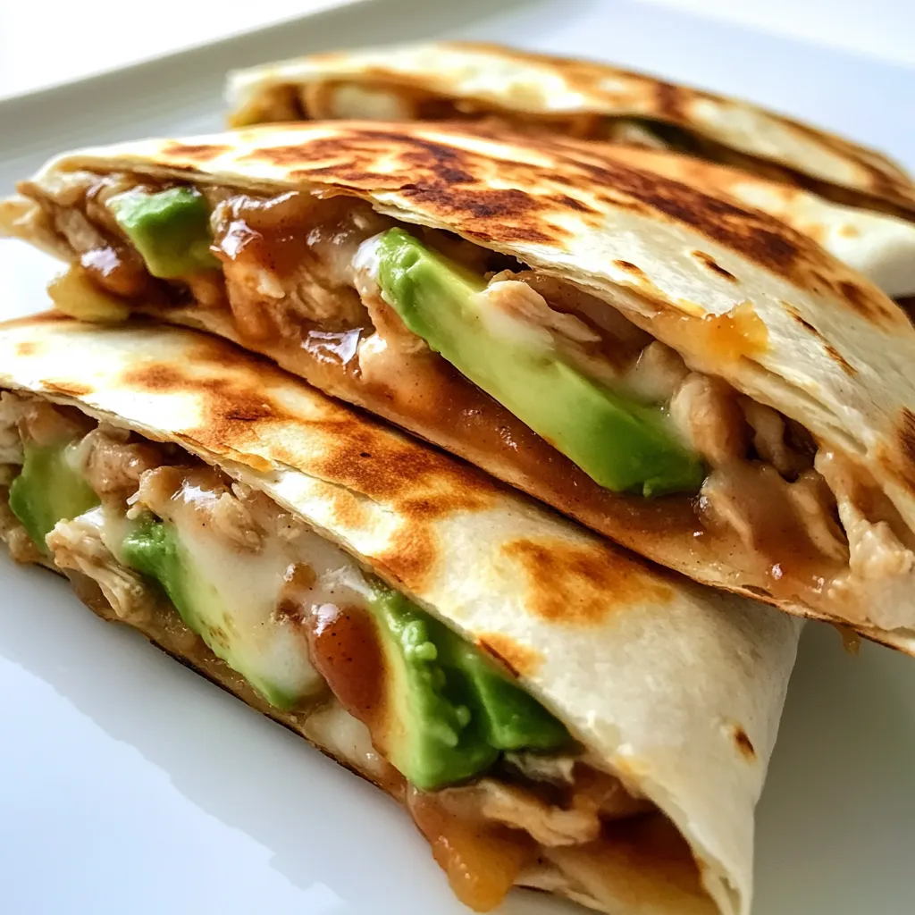 Barbecue Chicken Quesadillas
