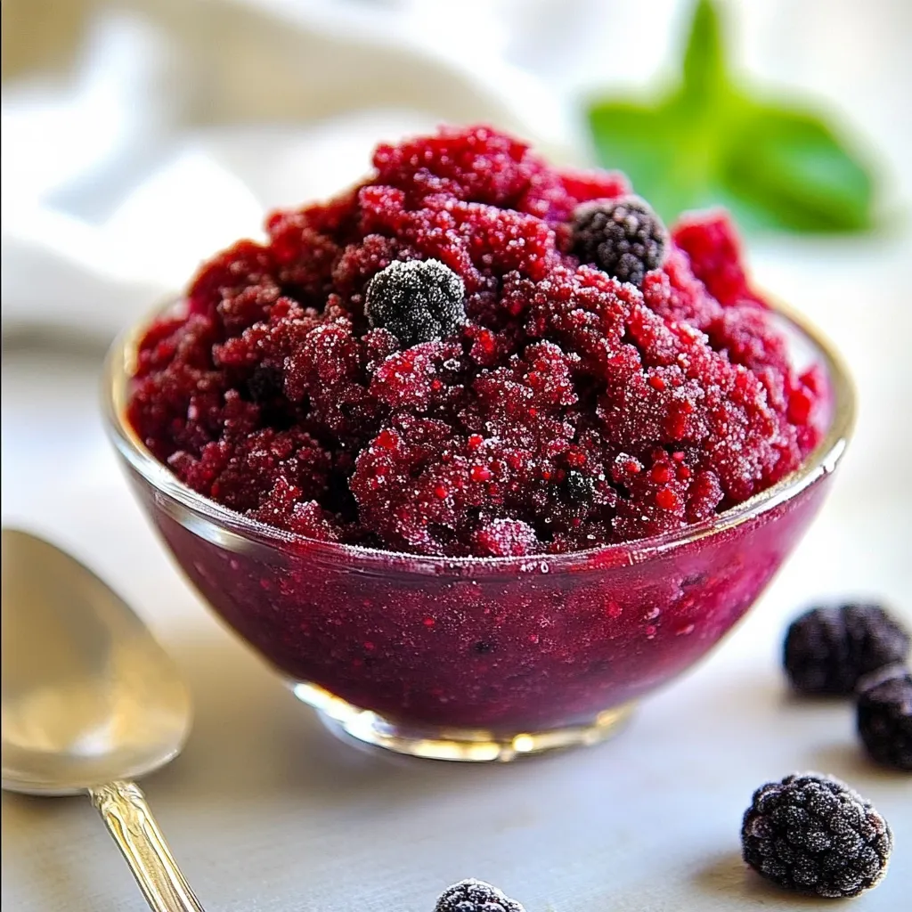Berry Burst Granita