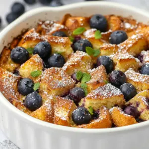 Blueberry French Toast Casserole