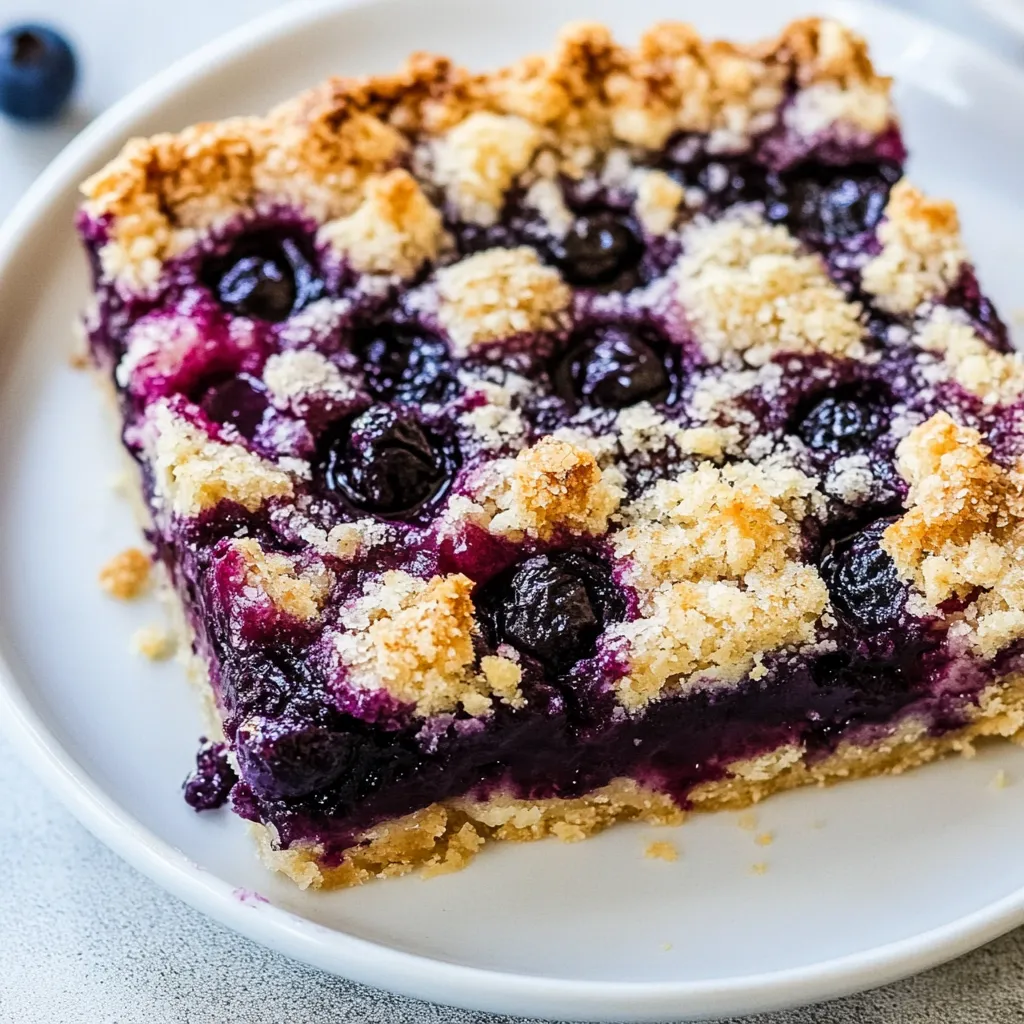 Blueberry Pie Bars