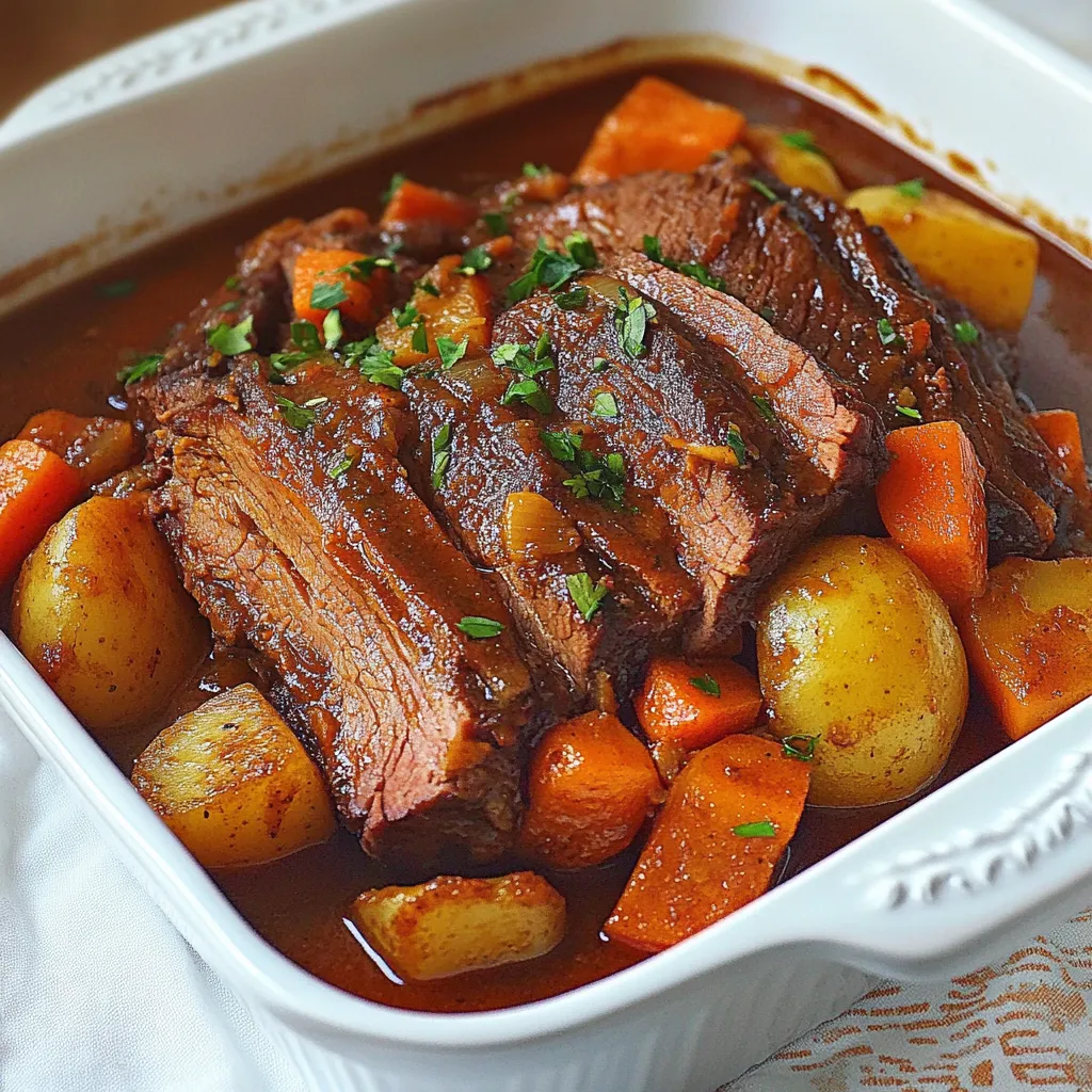 Braised Beef Brisket