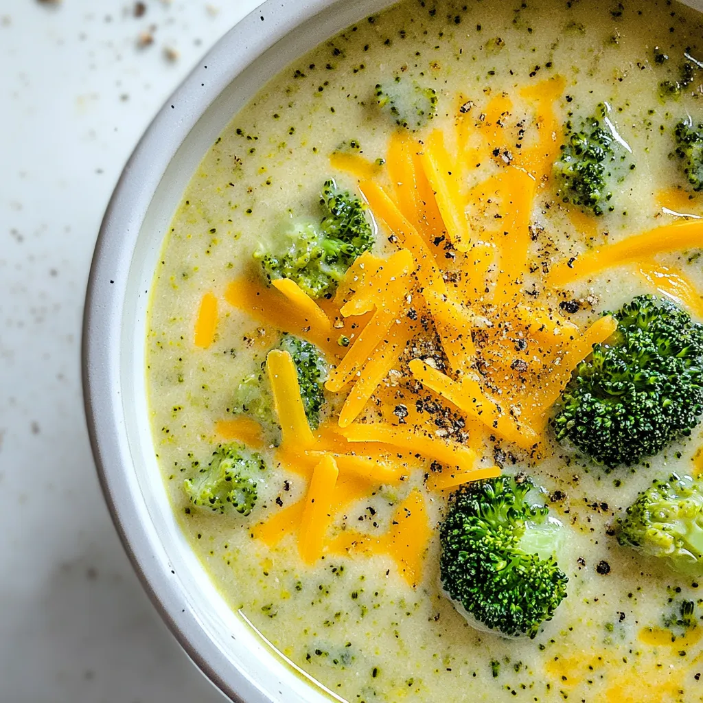 Broccoli Cheddar Soup