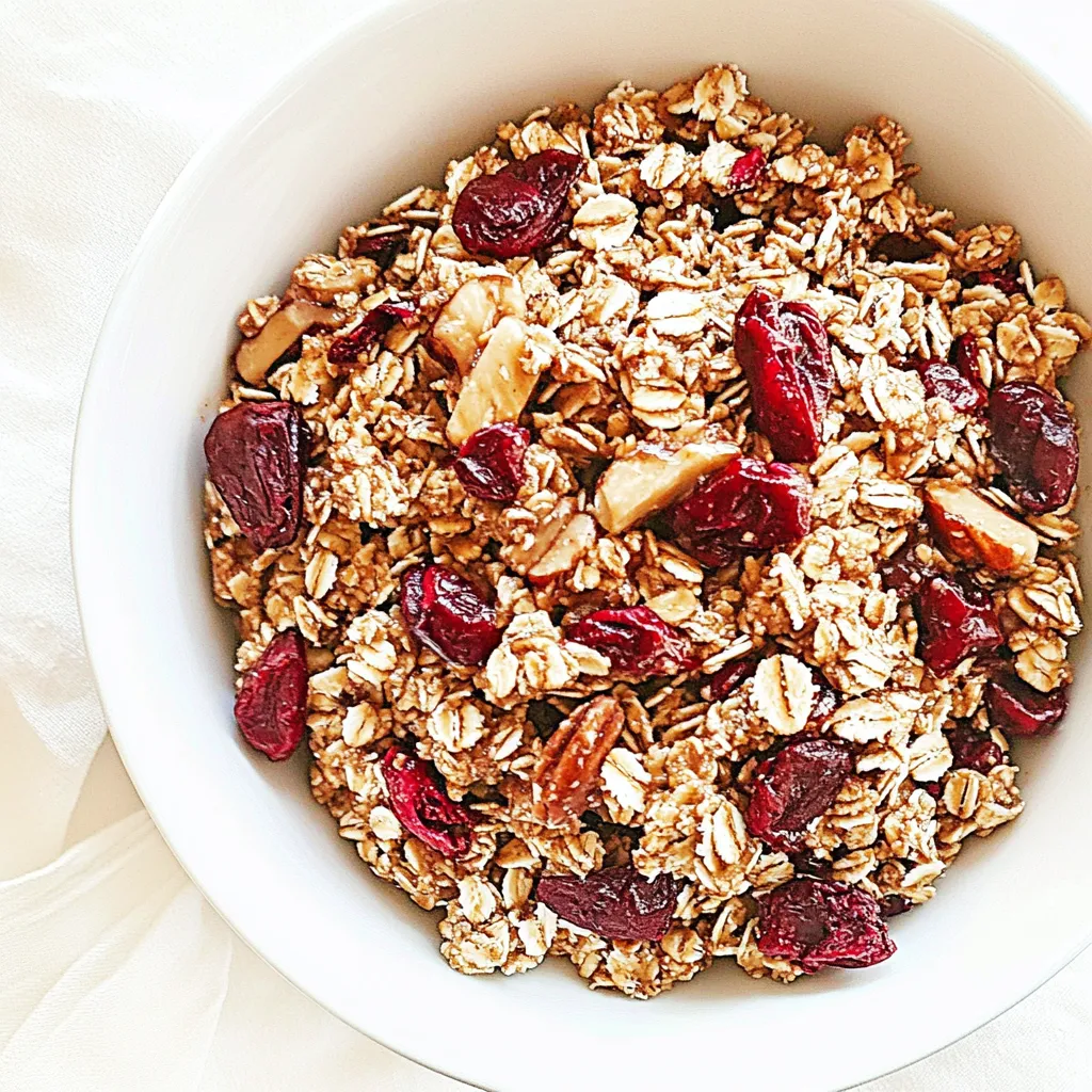 Brown Butter Maple Granola