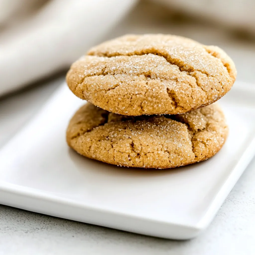 Browned Butter Sugar Cookies