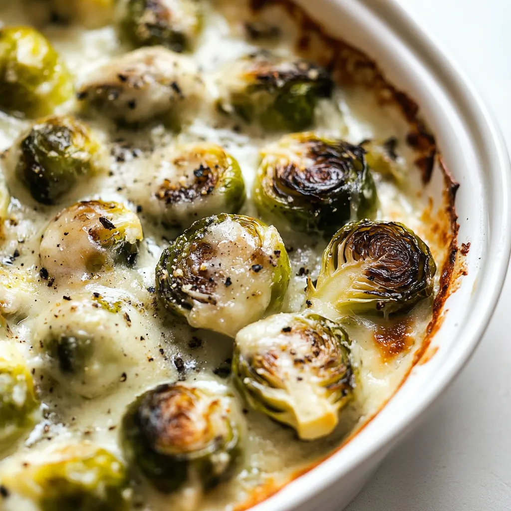 Brussels Sprouts Gratin