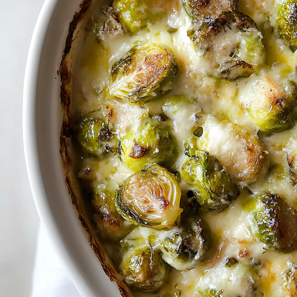Brussels Sprouts Gratin