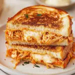 Buffalo Chicken Grilled Cheese