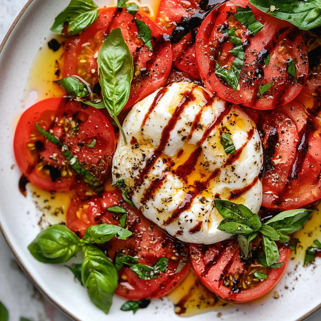 Burrata Caprese Salad
